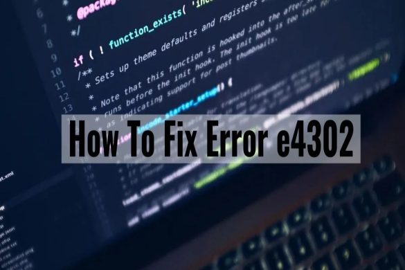 Error Code E4302