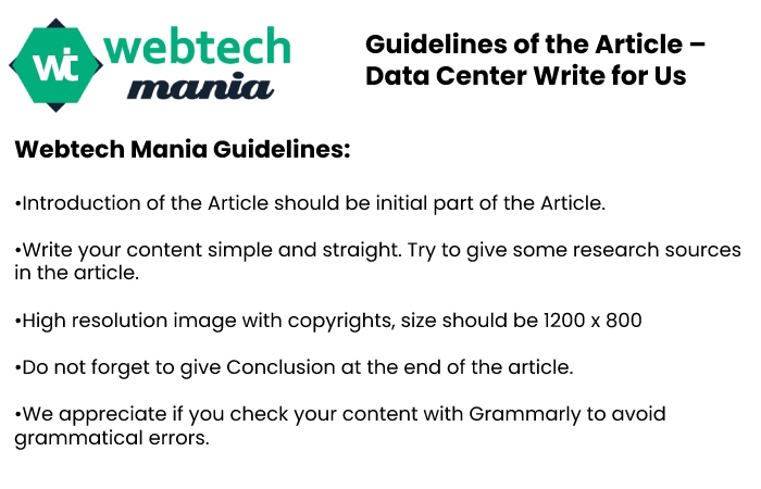 Guidelines for the article Webtechmania 