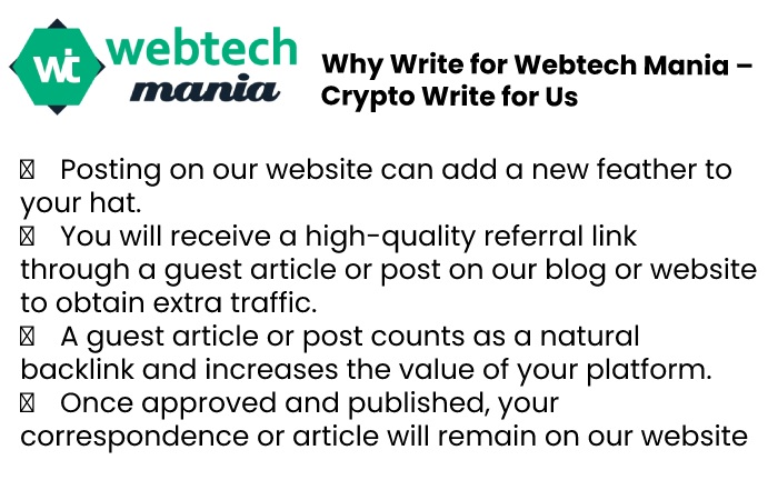 Why write for us Webtechmania