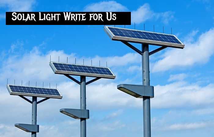 solar light write for us