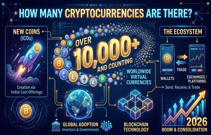 how many cryptocurrencies or cryptocurrencies are there